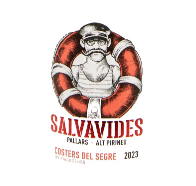 Etiqueta del vi Salvavides del Celler del Batlliu